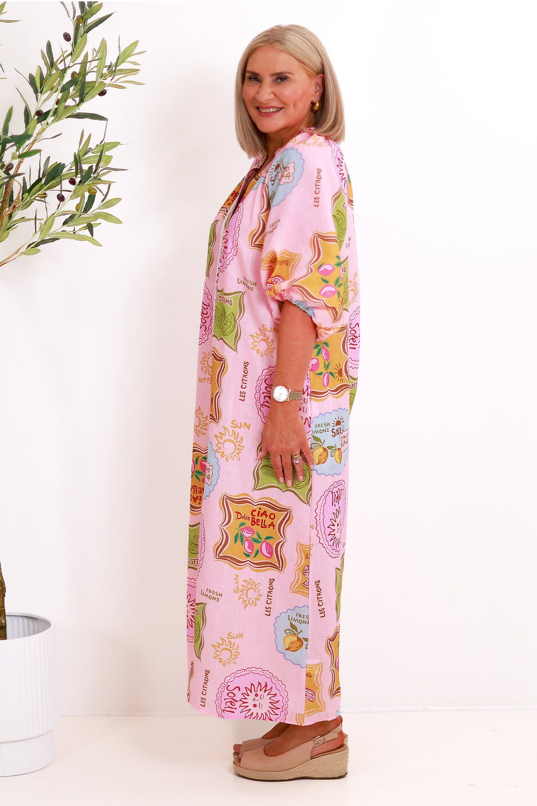 Dolce Bella Shirt Dress | PINK