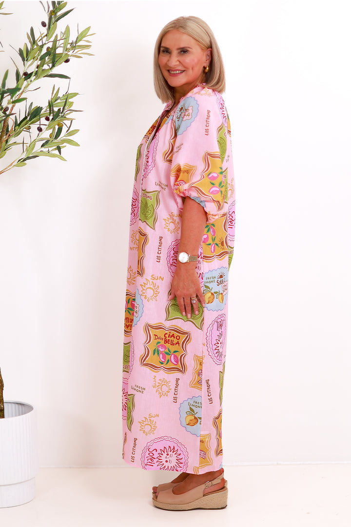 Dolce Bella Shirt Dress | PINK