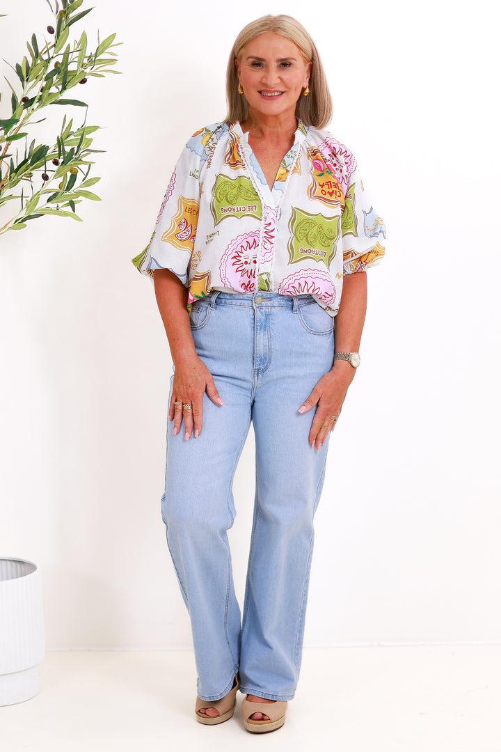 Dolce Bella Shirt | WHITE