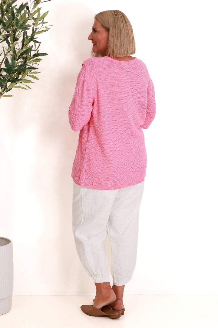 Lantana Cross Over Top | PINK