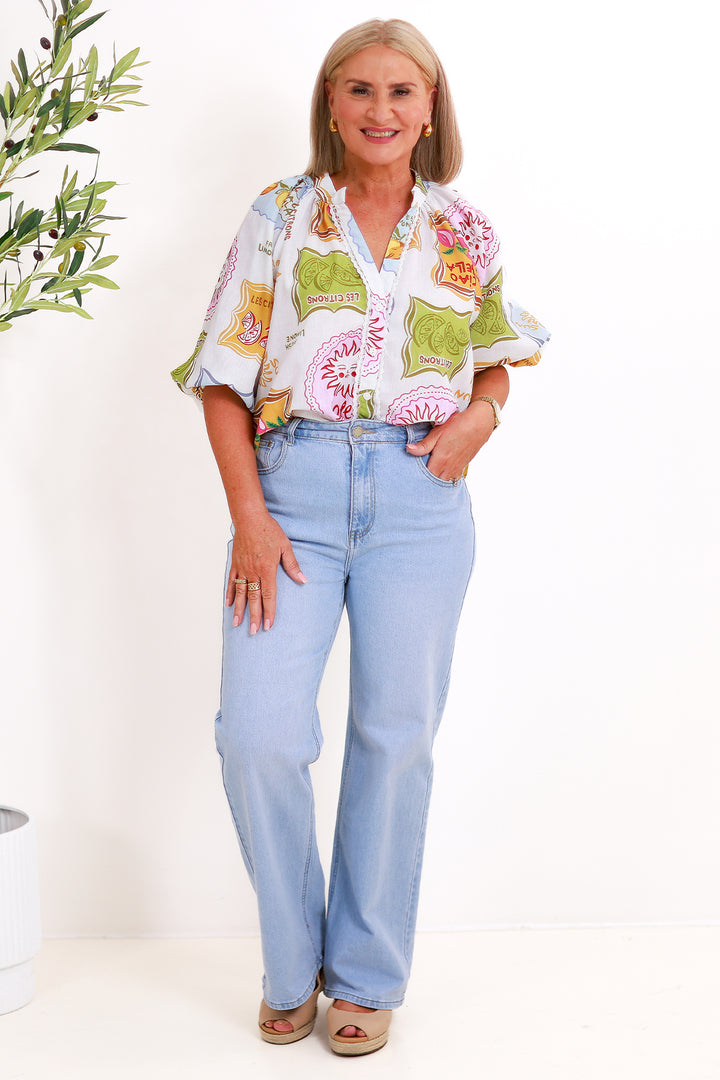 Dolce Bella Shirt | WHITE