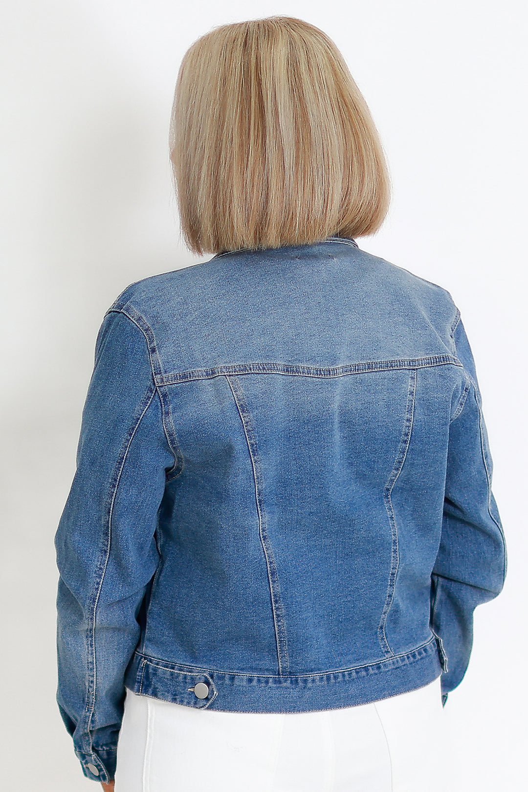 Justine Denim Jacket | INDIGO WASH