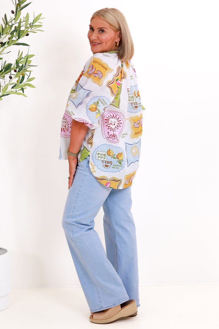 Dolce Bella Shirt | WHITE