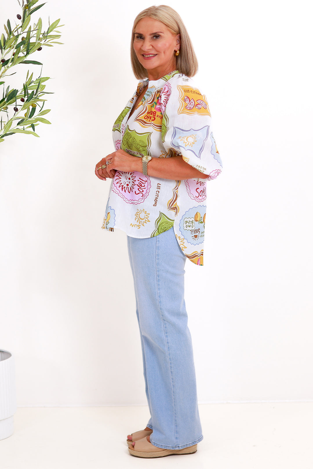 Dolce Bella Shirt | WHITE