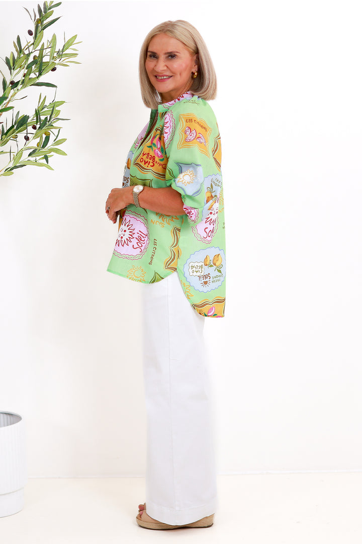 Dolce Bella Shirt | Sorbet GREEN