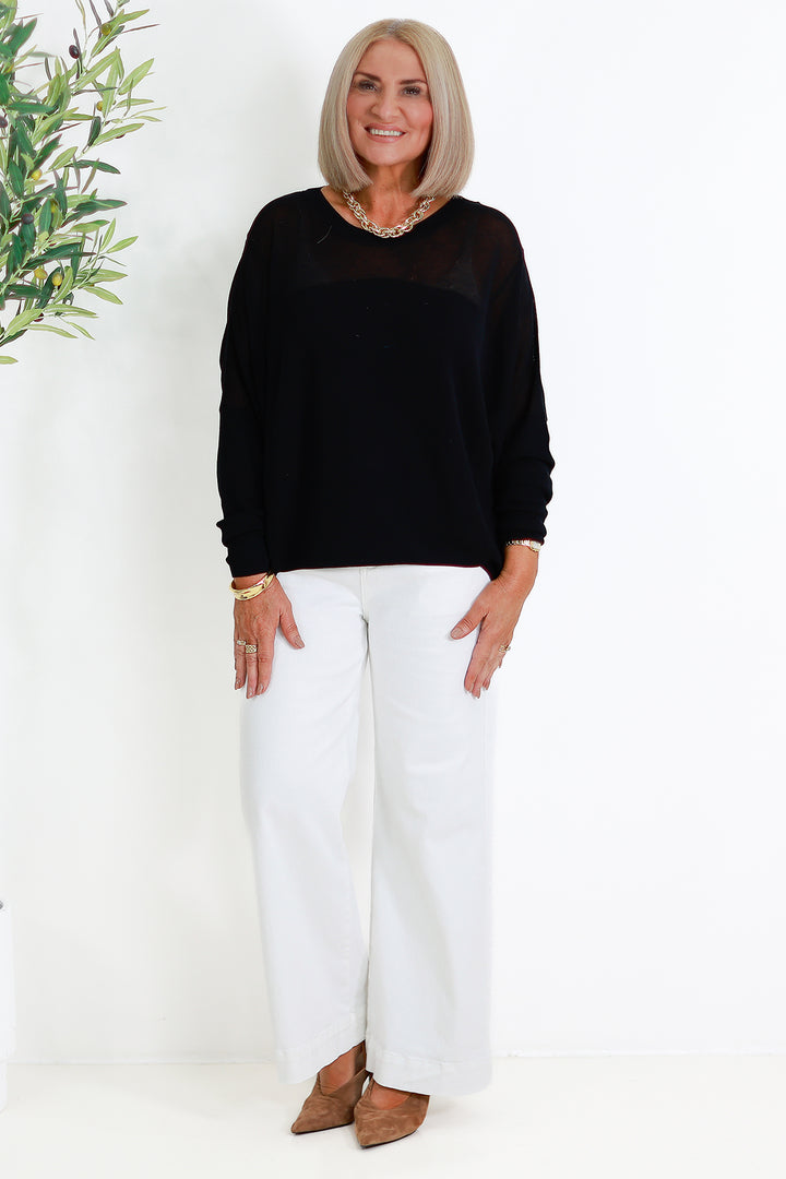 Charlie Knit | BLACK