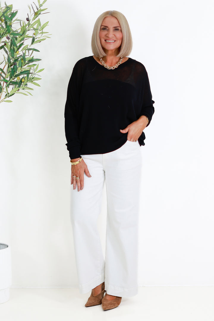 Charlie Knit | BLACK