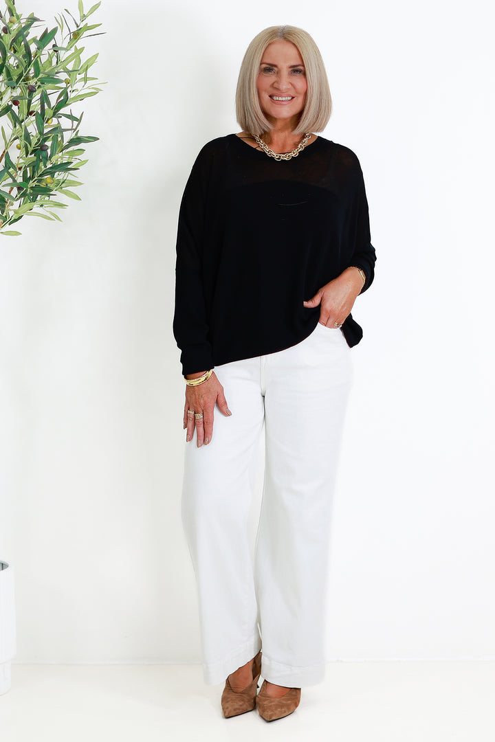 Charlie Knit | BLACK