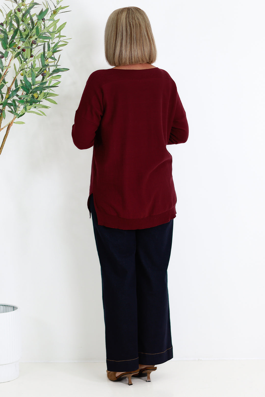 NEW Orlando Knit | MERLOT