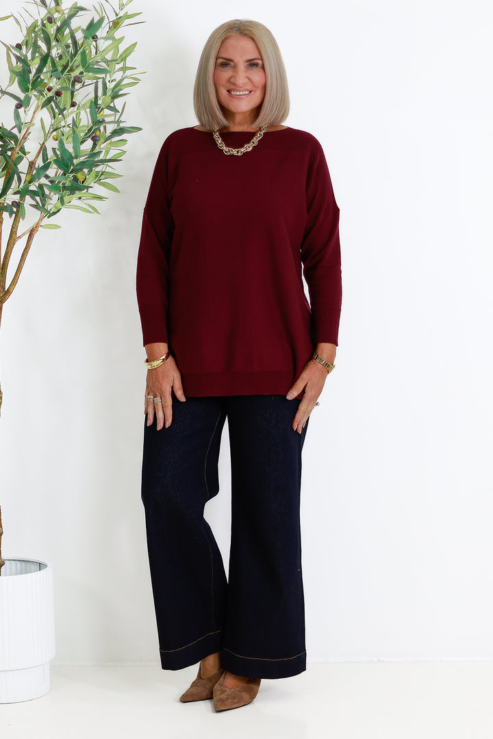 NEW Orlando Knit | MERLOT