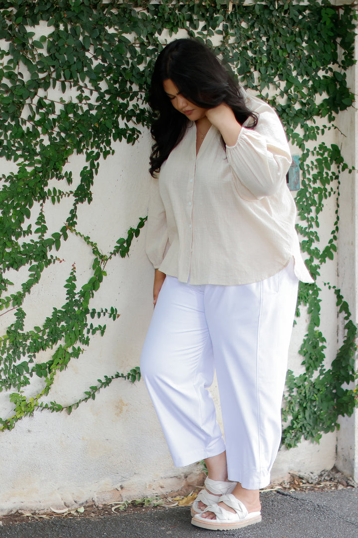 Tapered Pant - Beige