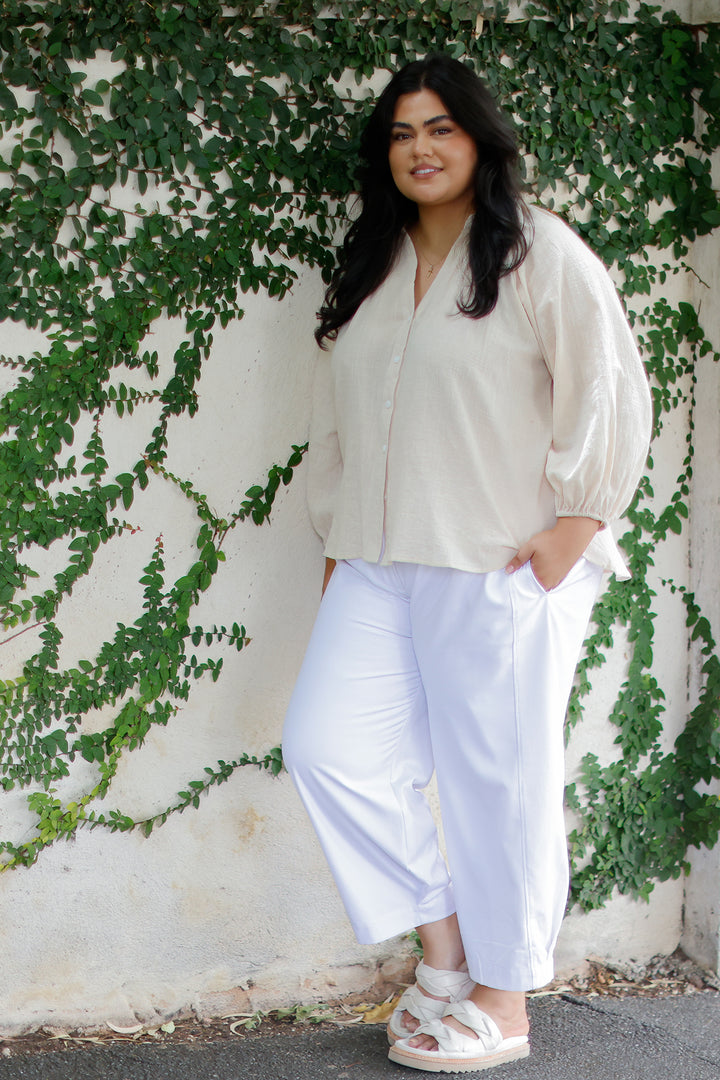 Tapered Pant - Beige