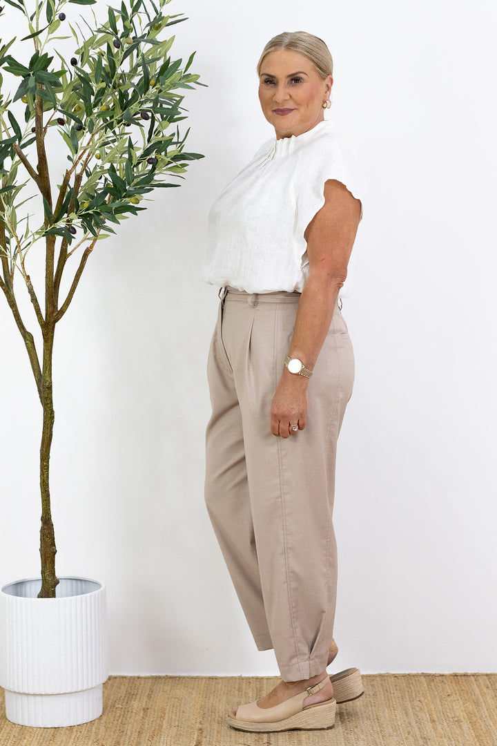 Tapered Pant - Beige
