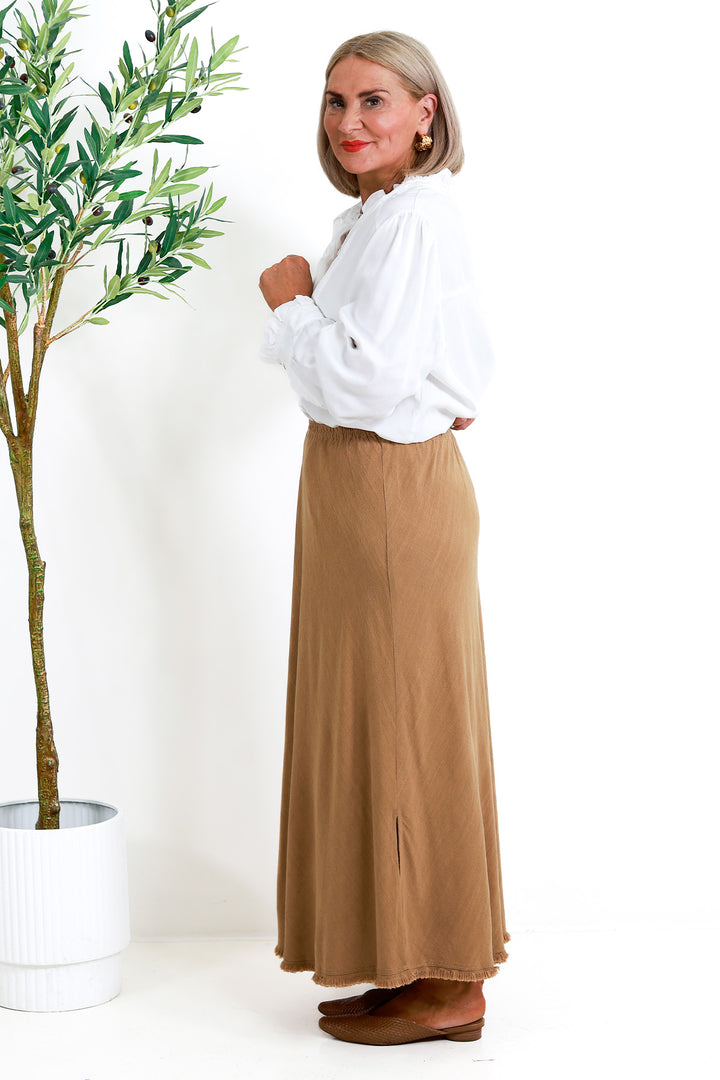 OAKLEY SKIRT | TAN
