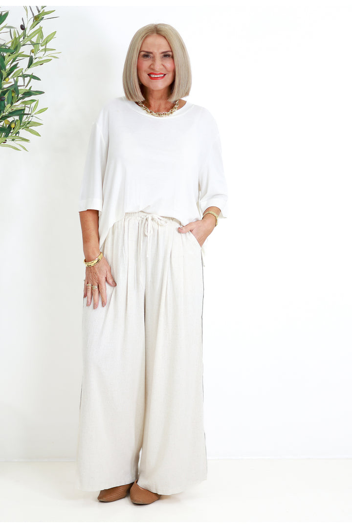 Arden Relaxed Pant | NATURAL