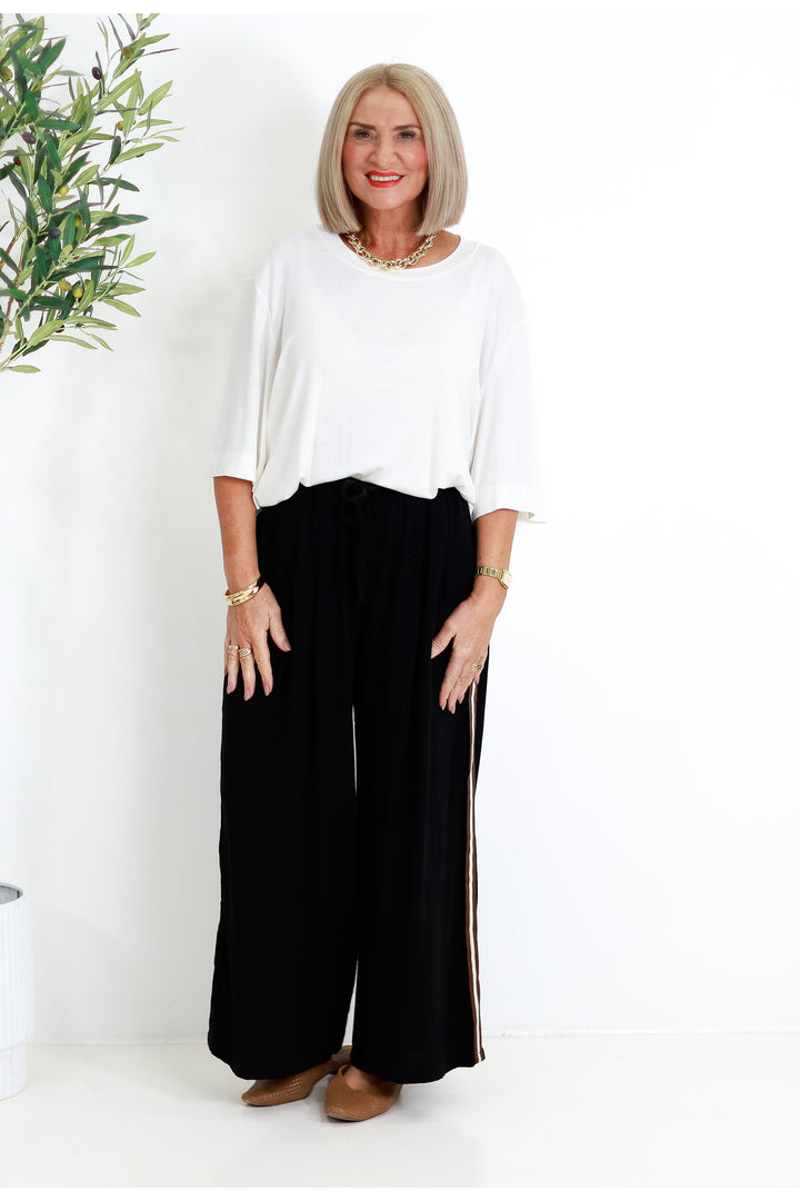 Arden Relaxed Pant | BLACK