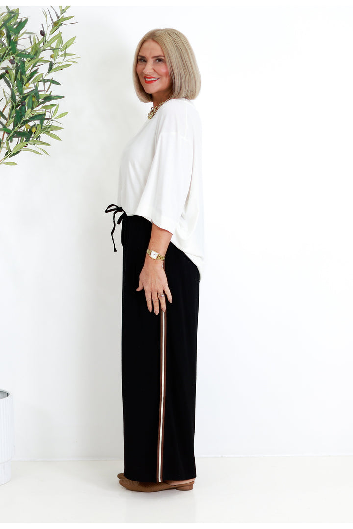 Arden Relaxed Pant | BLACK