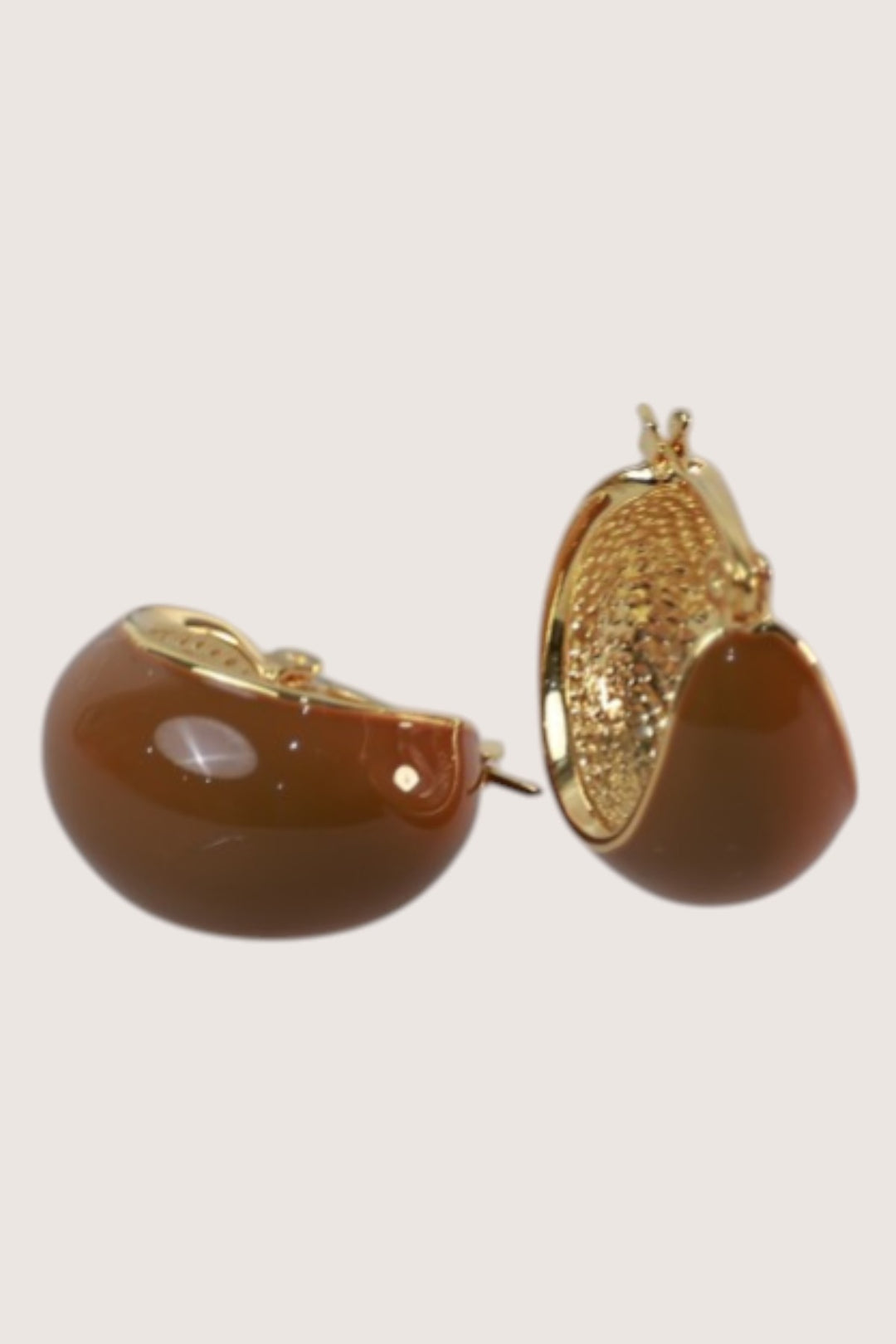 Sienna Enamel Earring | HOOP