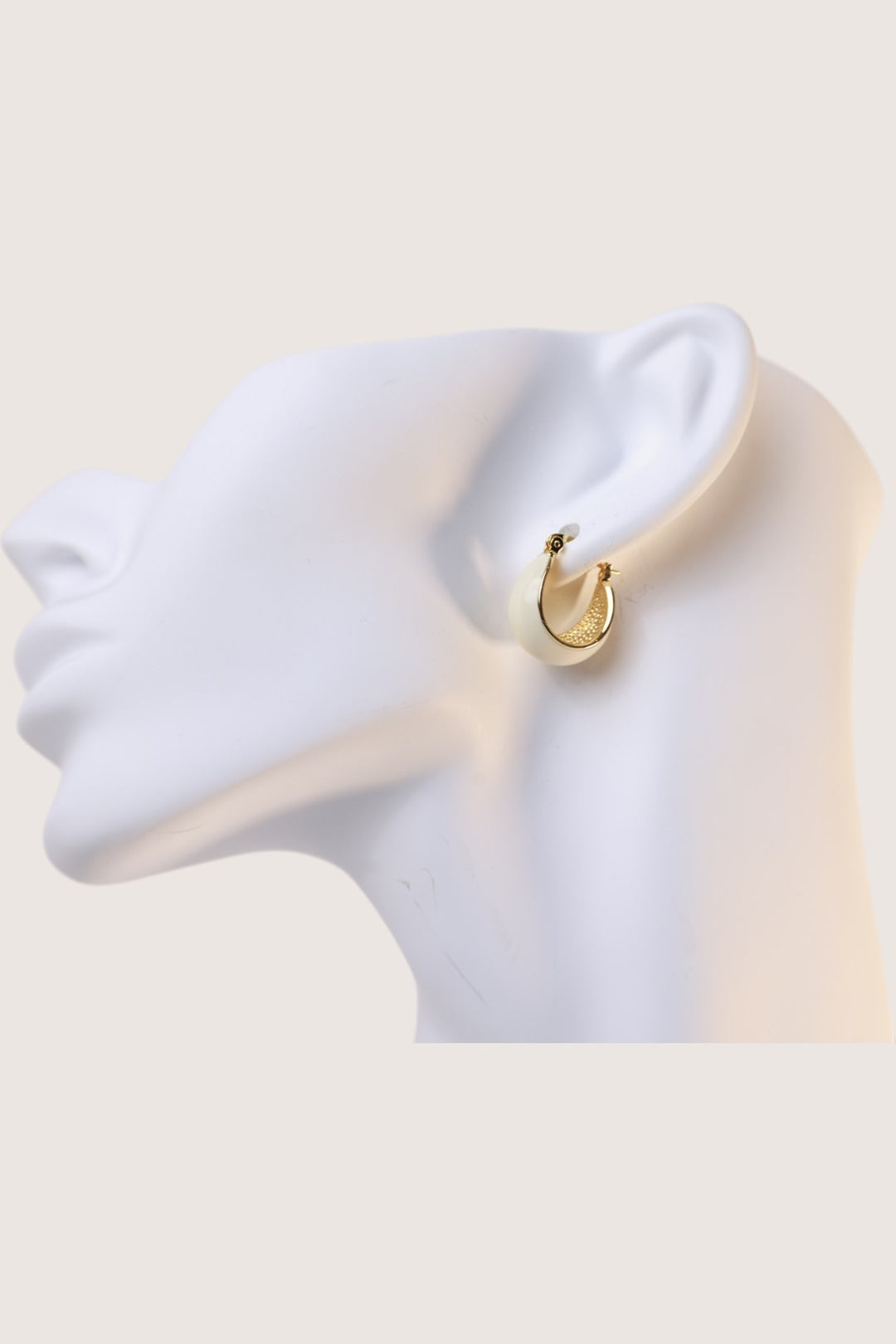 Sienna Enamel Earring | HOOP
