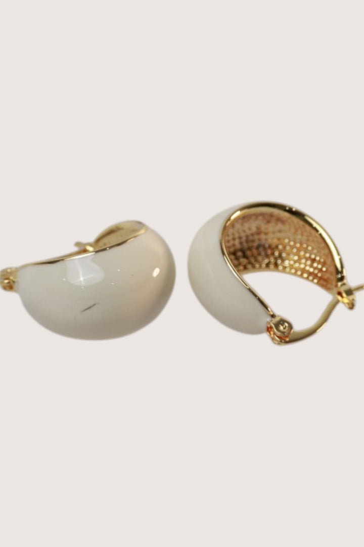 Sienna Enamel Earring | HOOP