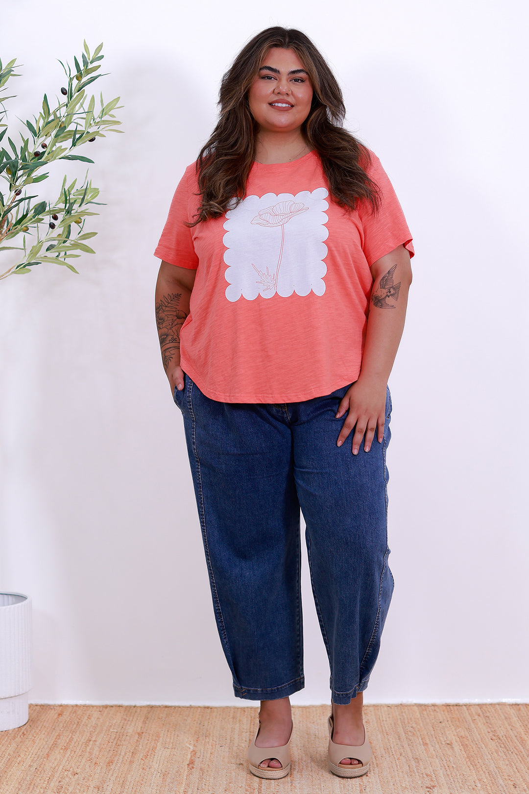 Stems T-Shirt | SUNSET