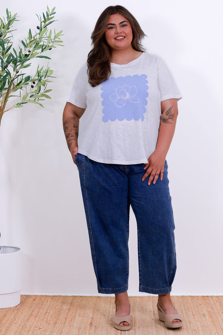 Magnolia T-Shirt | WHITE