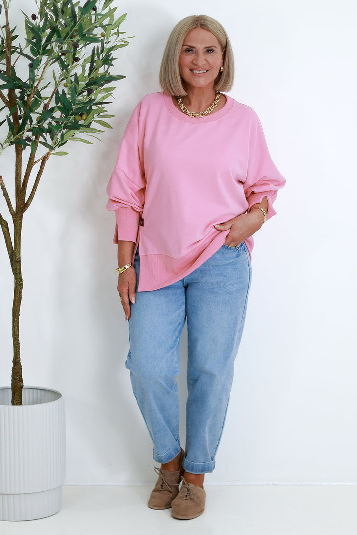 Tess Spring Crew | PINK