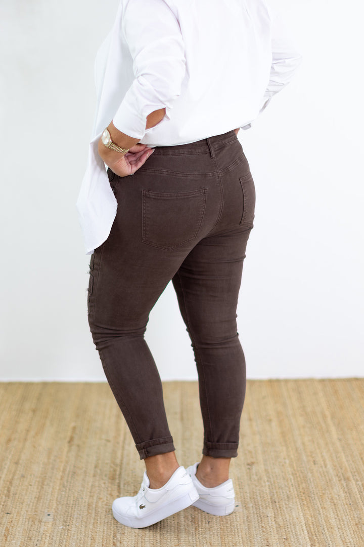 New York Glam Jean | CHOC BROWN