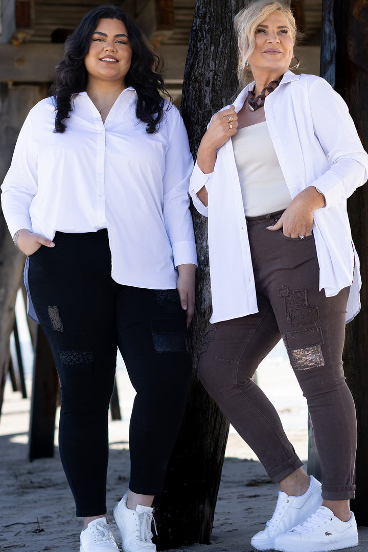 New York Glam Jean | CHOC BROWN