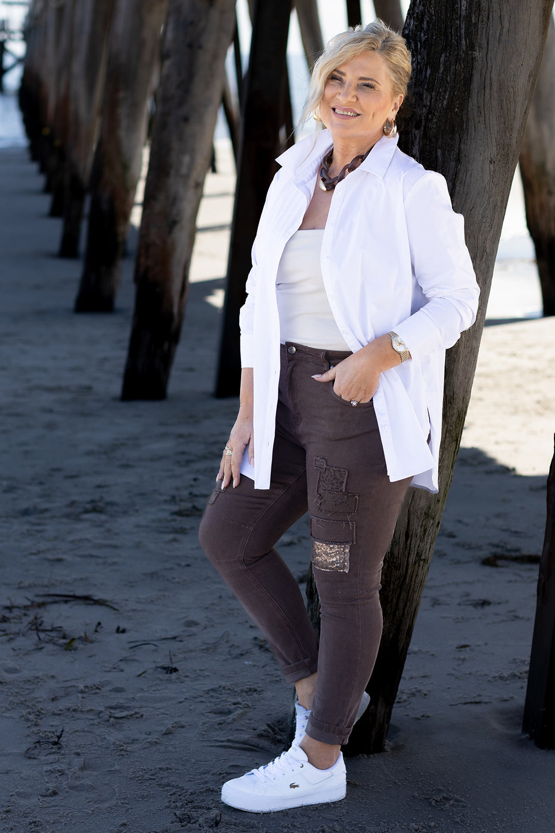 New York Glam Jean | CHOC BROWN