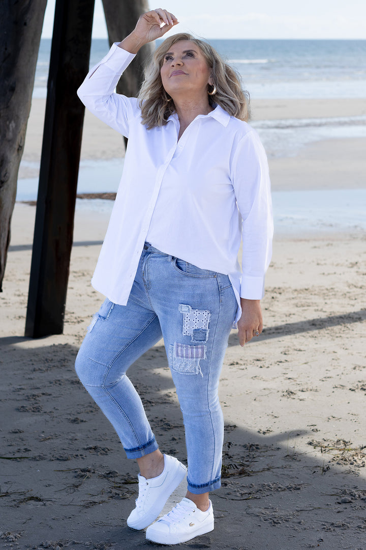 New York Glam Jean | DENIM & LACE