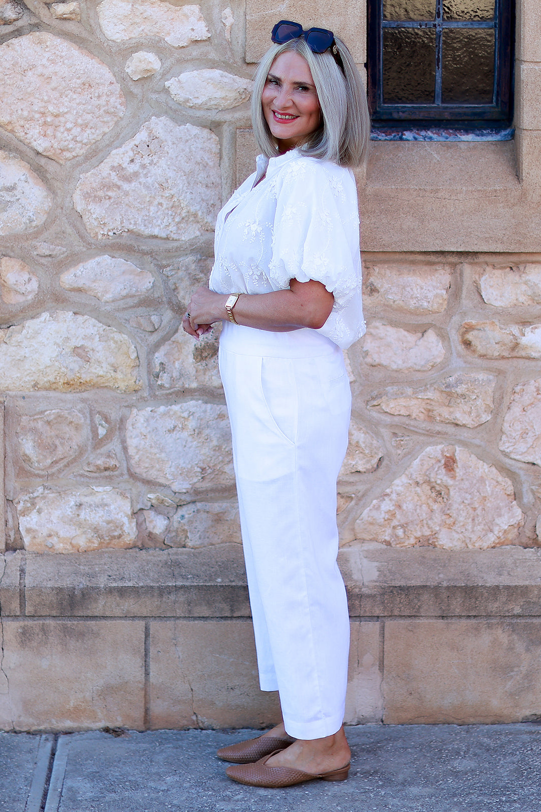 Willow Lite 7/8 Pant | WHITE