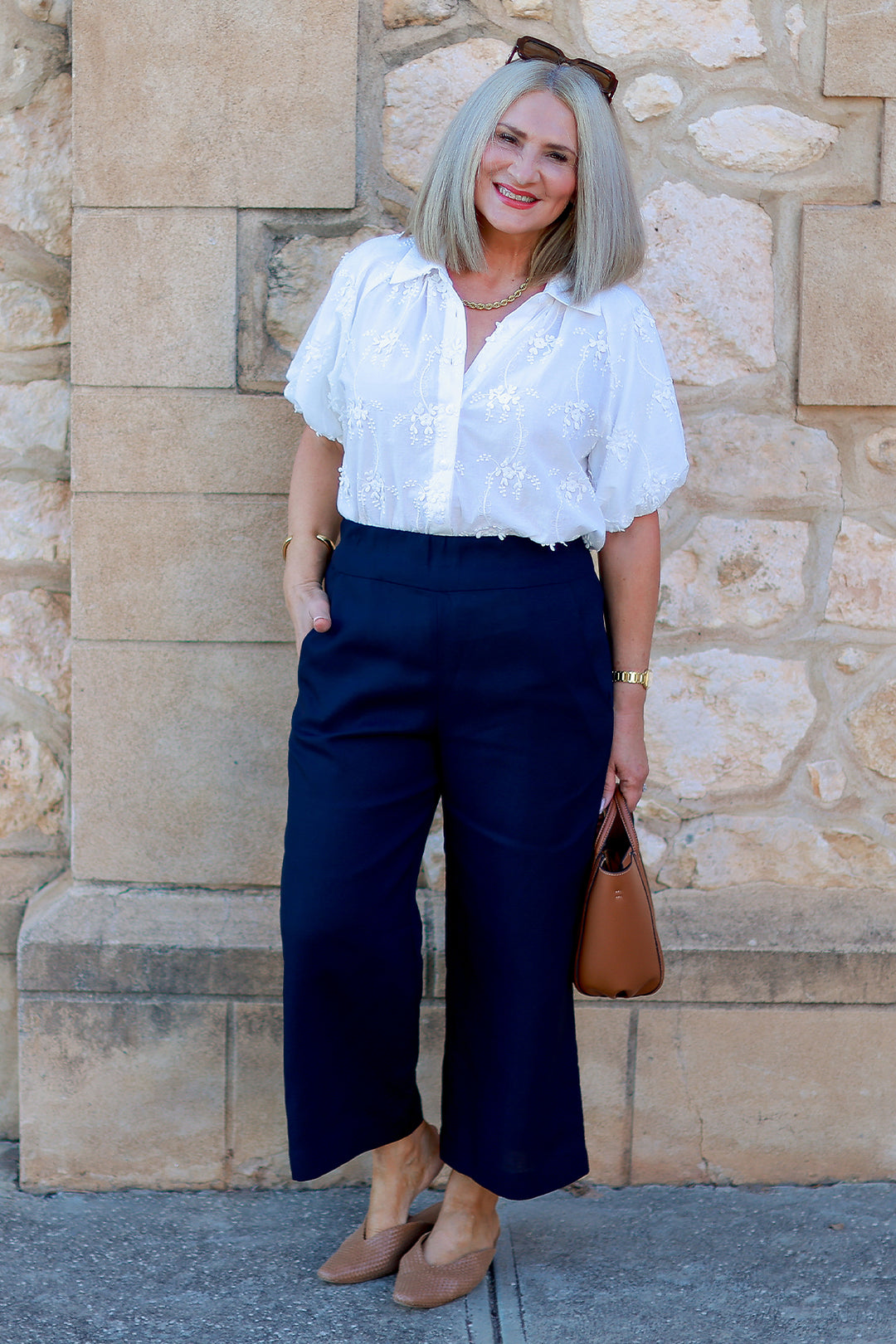 Willow Lite 7/8 Pant | NAVY
