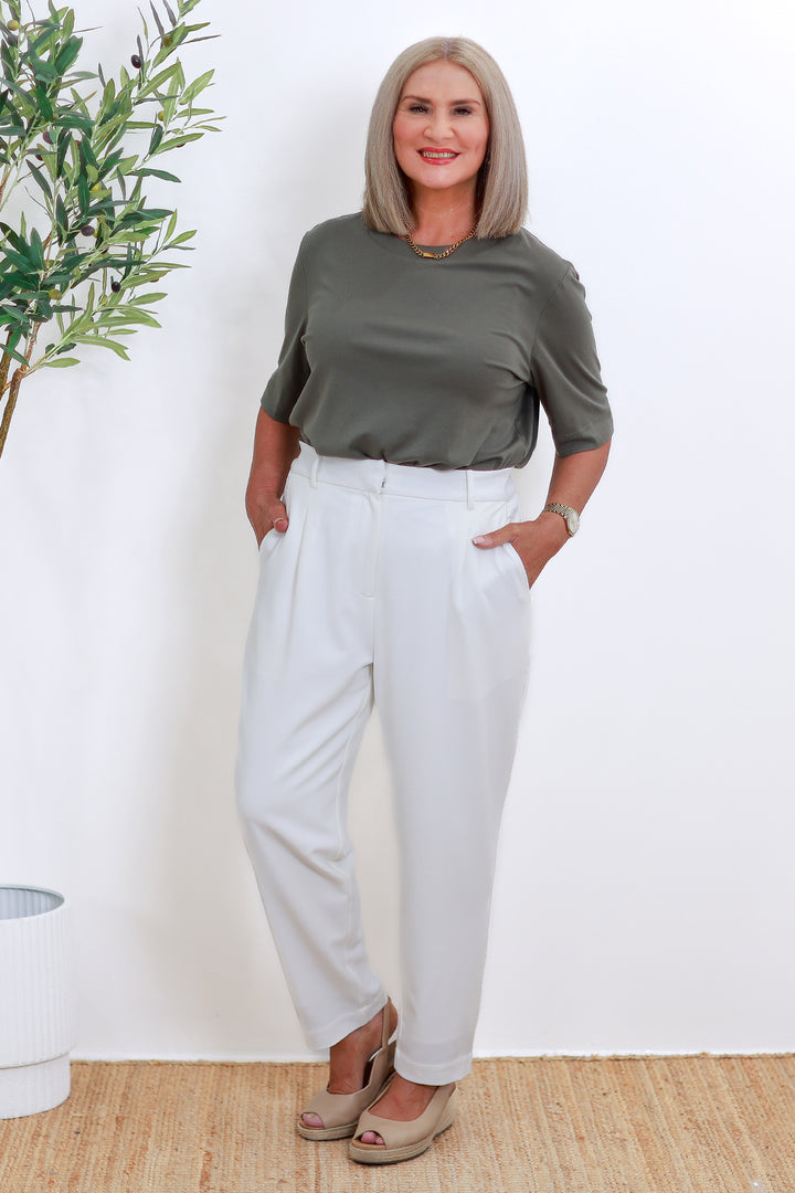 Eden Stretch Pant | K2160 - WHITE