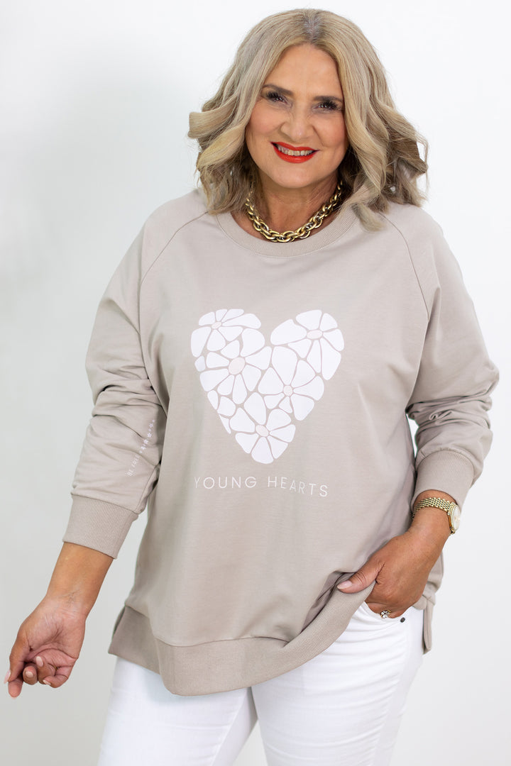 Young Hearts Crew | TAUPE