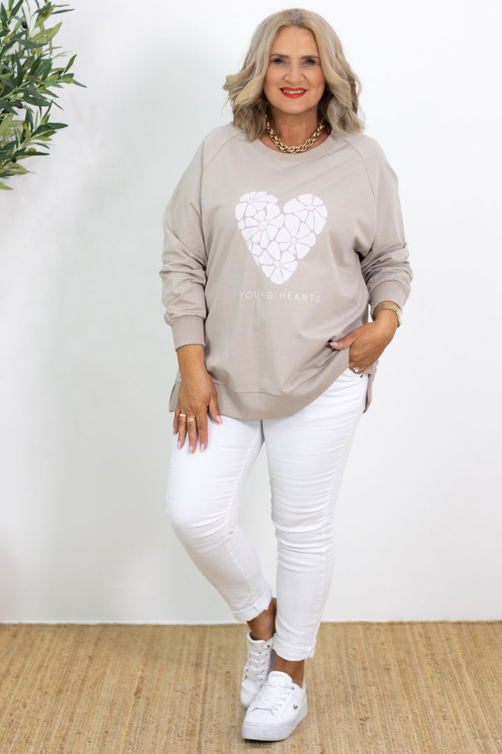Young Hearts Crew | TAUPE