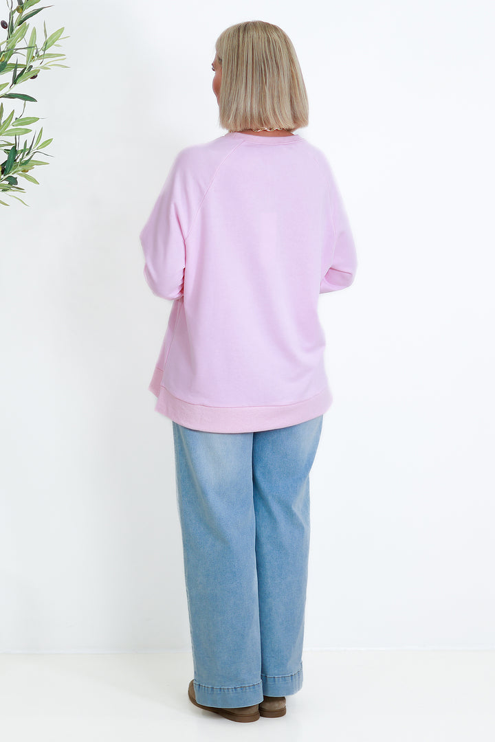 NEW Young Hearts Crew | PINK