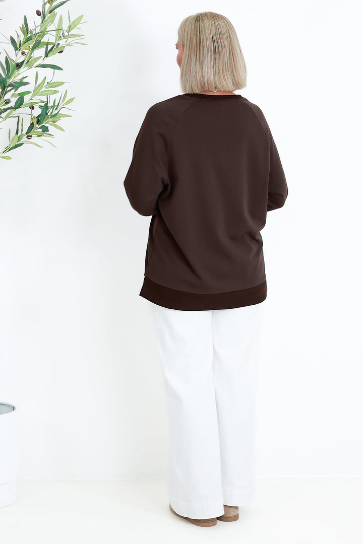 NEW Young Hearts Crew | CHOC BROWN