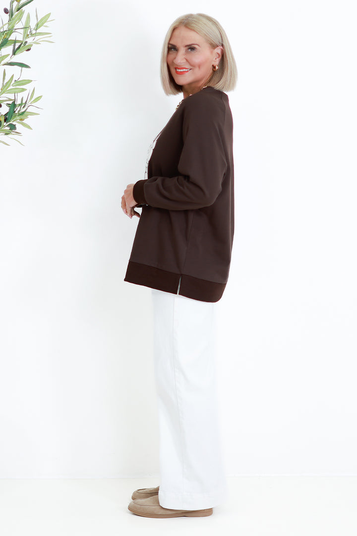 NEW Young Hearts Crew | CHOC BROWN