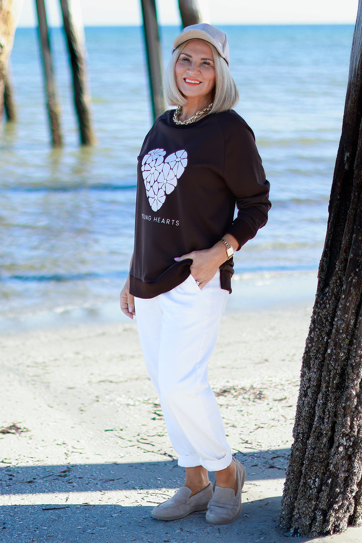 NEW Young Hearts Crew | CHOC BROWN