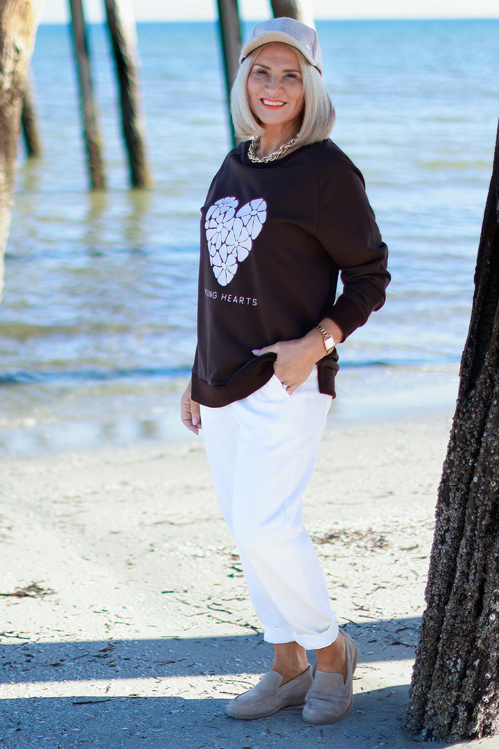 NEW Young Hearts Crew | CHOC BROWN