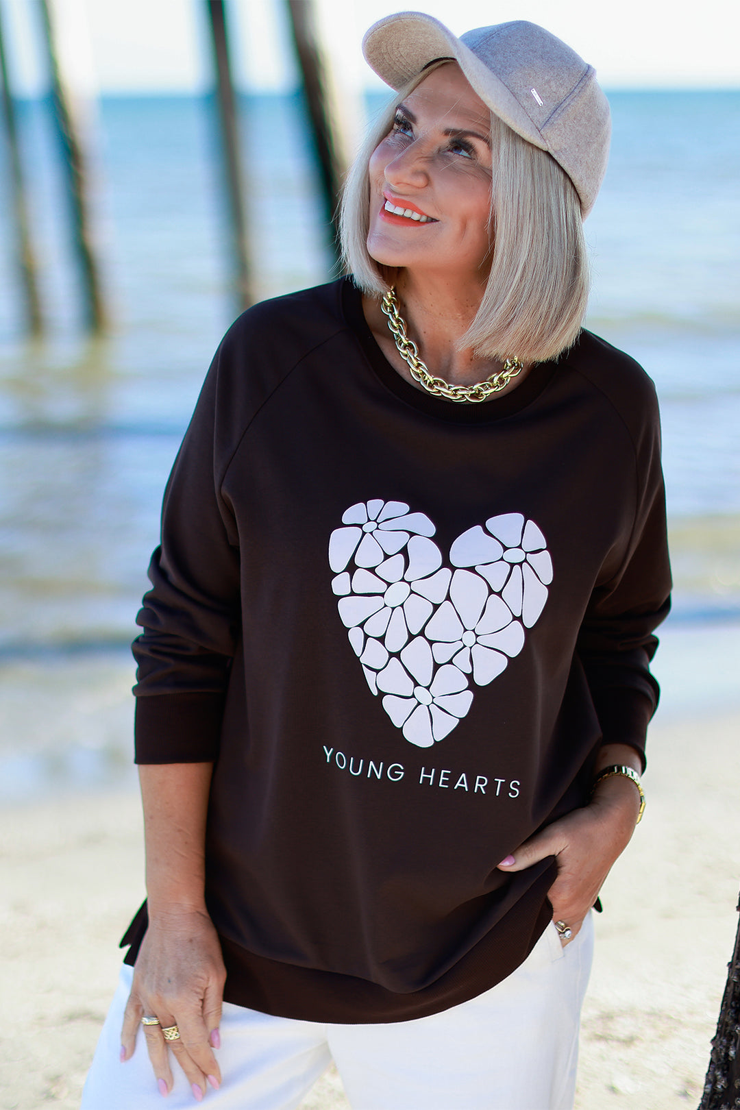 NEW Young Hearts Crew | CHOC BROWN