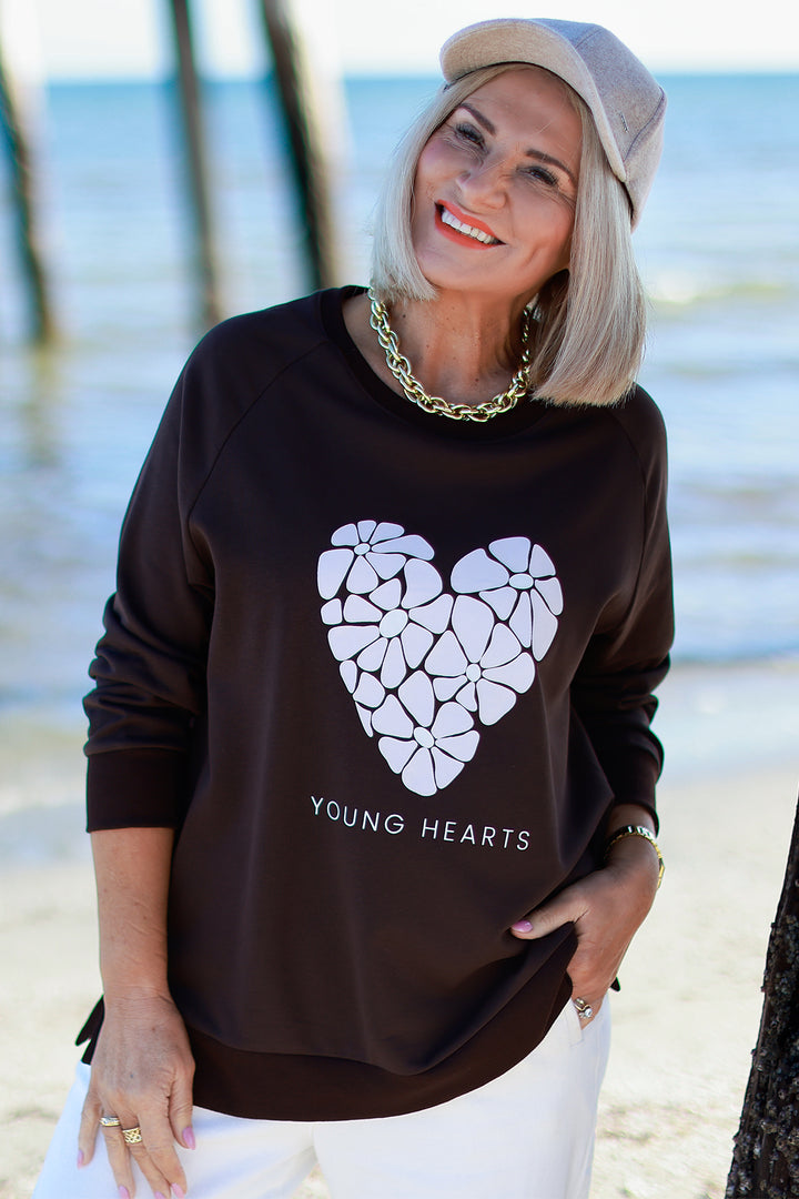 NEW Young Hearts Crew | CHOC BROWN