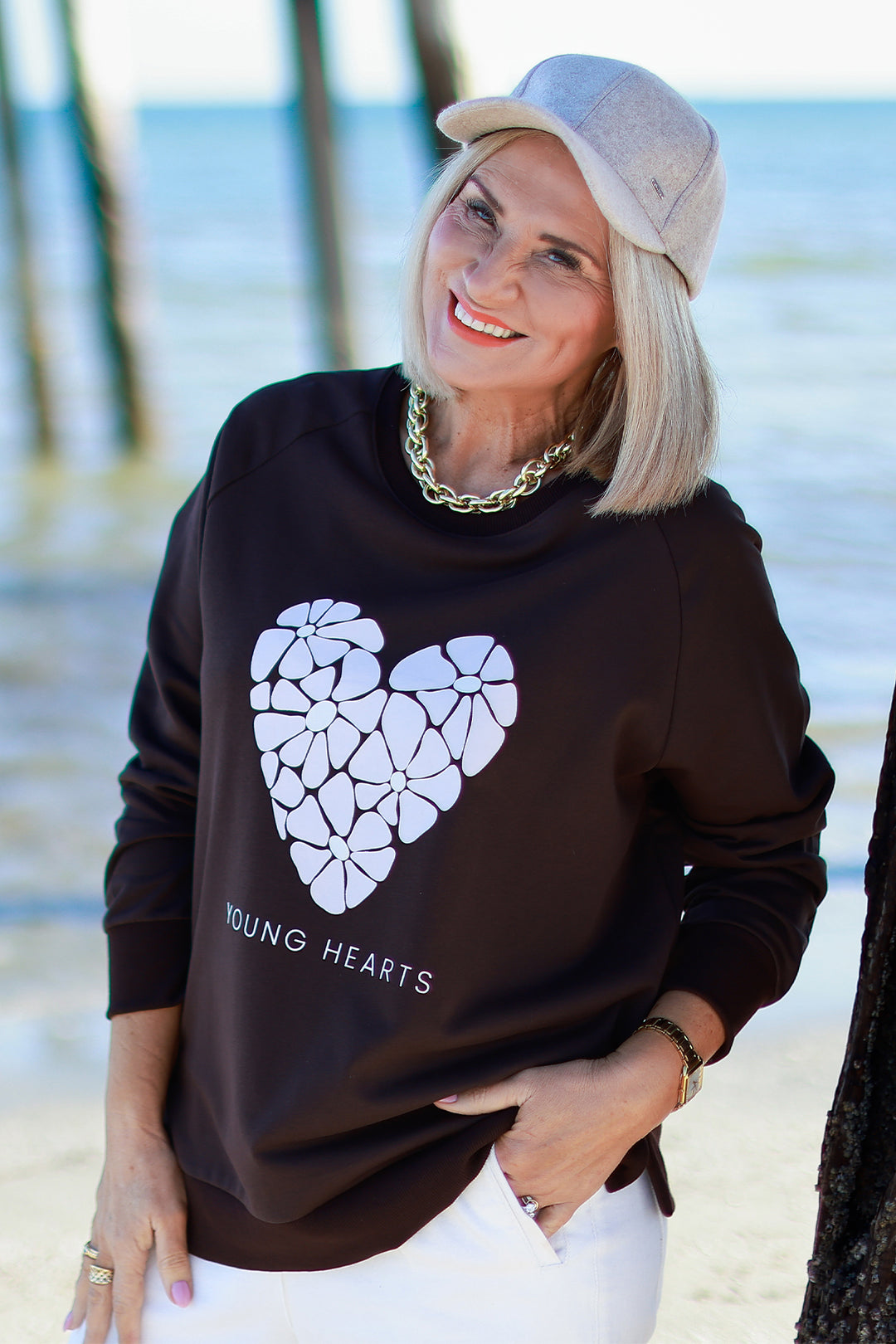 NEW Young Hearts Crew | CHOC BROWN