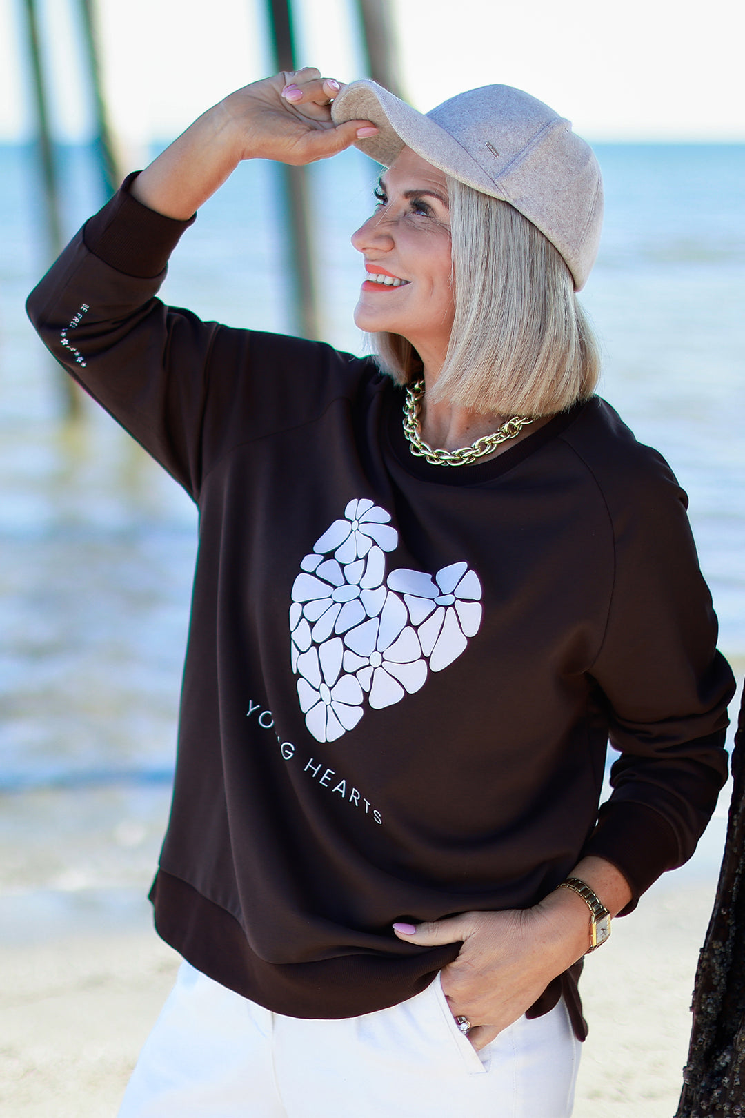 NEW Young Hearts Crew | CHOC BROWN