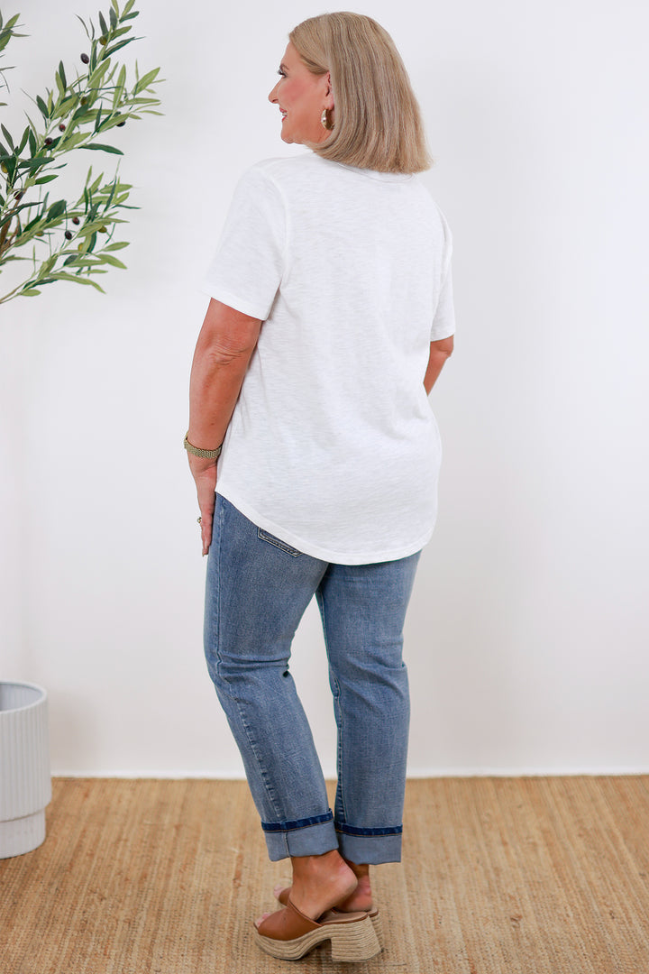 Magnolia T-Shirt | WHITE