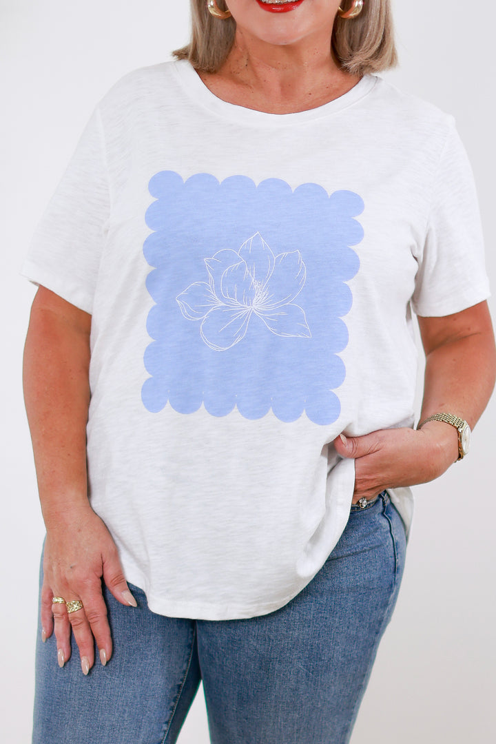 Magnolia T-Shirt | WHITE