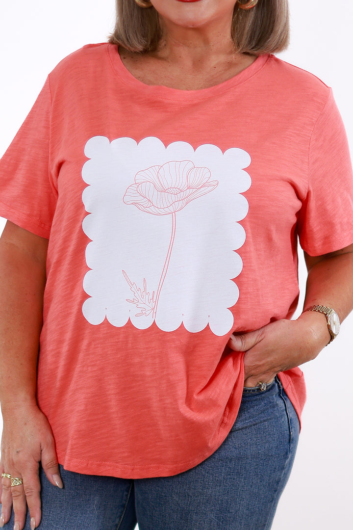 Stems T-Shirt | SUNSET