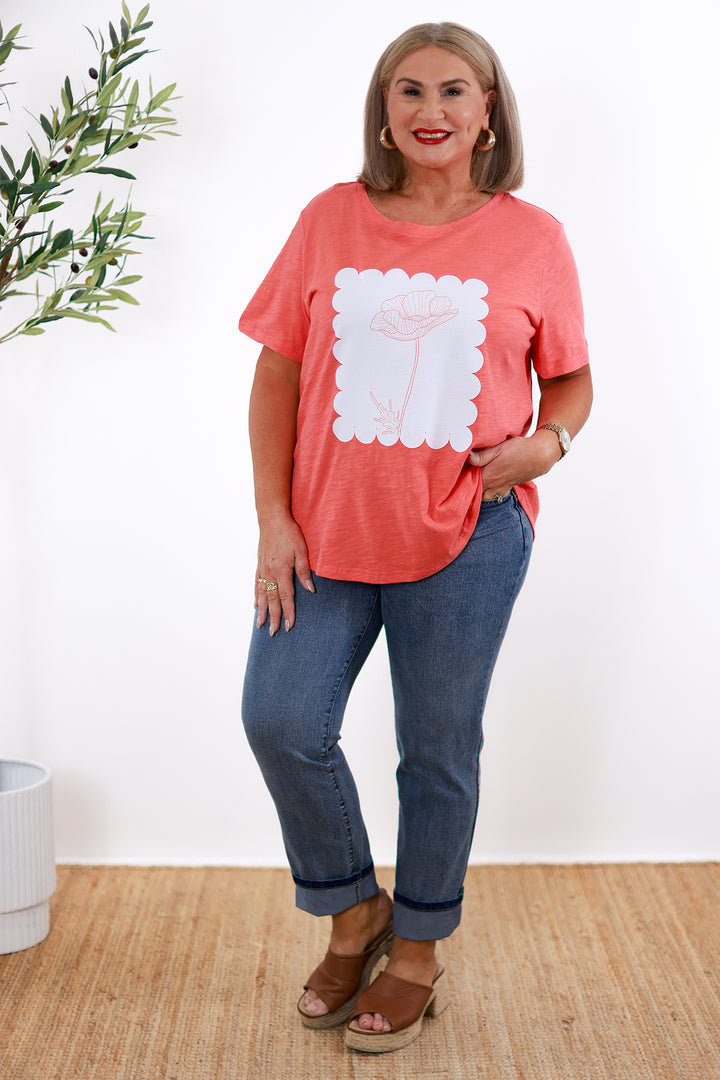 Stems T-Shirt | SUNSET