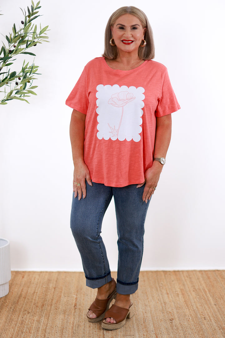 Stems T-Shirt | SUNSET